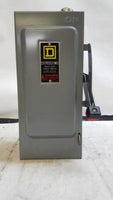 Square D HU361 Series E2 Single Throw 30 Amp 600 Volt