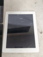 Lot of 13 Apple iPad A1395 16GB 32GB 64GB Tablet Silver White Screen Issues Part