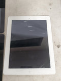 Lot of 13 Apple iPad A1395 16GB 32GB 64GB Tablet Silver White Screen Issues Part