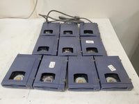 Lot of 10 iOmega Zip 100 Z100P2 Zip Drive Case Damage