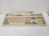 Vintage Leading Edge BTC-5369 DIN Mechanical Keyboard Green Switches Sliders