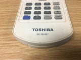 Toshiba SE-R0367 DVD Player Remote Control