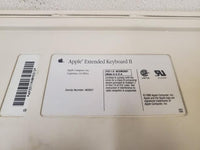 Vintage Apple M3501 Mechanical Computer Extended Keyboard II 1990