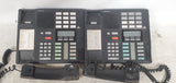 Lot of 2 Norstar NT8B20AF-03 Business Office Telephone Phone Black Handset