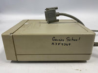 Vintage Apple 5.25" External Floppy Disk Drive A9M0107 IIe IIgs IIc Platinum