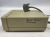 Vintage Apple 5.25" External Floppy Disk Drive A9M0107 IIe IIgs IIc Platinum