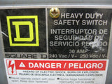 Square D H221N 30 Amp Heavy Duty Switch