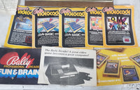 Vintage Retro Gaming Bally Astrocade Arcade Computer System Console + Cassettes