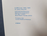 Vintage IBM Disk Operating System DOS Version 3.10 6138519 February 1985