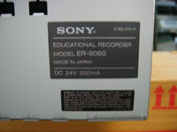 Sony ER-9060 Educational Recorder Part # 3-166-323-01