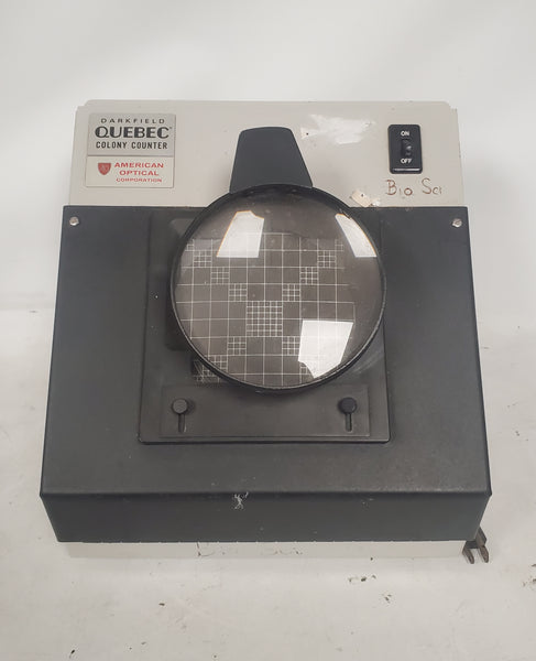 Vintage Darkfield Quebec American Optical 3325 Colony Counter