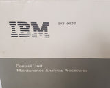 Vintage IBM SY31-0652-0 Control Unit Maintenance Analysis Procedures Manual 1984
