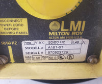 LMI Milton Roy A161-61 Chemical Metering Injection Pump