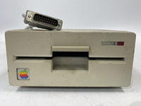 Vintage Apple 5.25" External Floppy Disk Drive A9M0107 IIe IIgs IIc Platinum