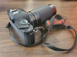 Vintage Pentax P3 35mm Film Camera w/ 1:40 80-200mm Lens