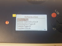 Xerox ColorQube 8580 Color Solid Ink Wax Printer Page Count: 1126 Calibration Issue