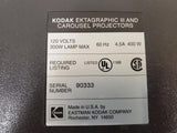 Kodak Carousel 4400 Slide Film Projector No Carousel