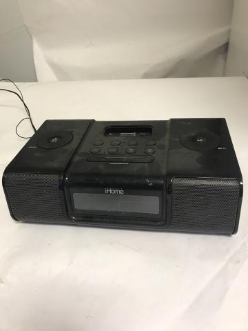 iHome Speaker Dock With Clock Radio Model iP9 With Power Source