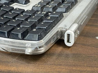 Apple M7803 Clear & Black Keys Computer Pro Keyboard