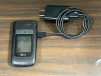 LG LG-A380 Black Flip Cellphone