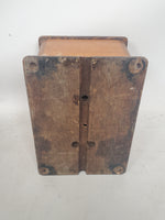 Vintage Western Electric Wooden Electrical Box HACF Halt & Catch Fire Prop