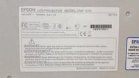 Epson PowerLite 6110i EMP-6110 Digital LCD Multimedia Projector 1749 Lamp Hours