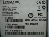 Lexmark 14T0260 LEX-M01-001 WiFi Printer Network Card Working