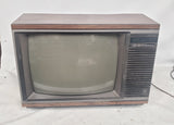 Vintage Retro Gaming GE 19PF6740 19" CRT Television TV Monitor 1986