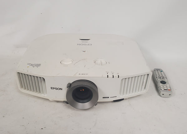 Epson H298A Powerlite Pro G5200W HDMI LCD Projector 202 Lamp Hours w/ Remote