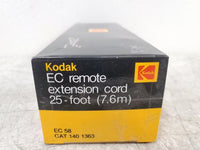 Kodak 140 1363 EC 25' 7.6m Carousel Slide Projector Remote Extension Cord