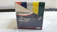 NEW Innovera IVR-92888 Double-sided 3.5" Floppy Diskettes Formatted 2HD 25 Pack