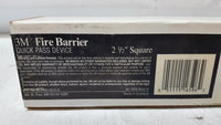NEW 3M Fire Barrier 2 1/2" Quick Pass Device
