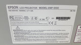 Epson PowerLite 6100i Digital LCD Multimedia Video Projector 1764 Lamp Hours