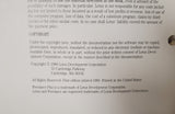 Vintage Lotus Freelance Plus Turtorial & Reference Guide Release 2.0 32046 1986