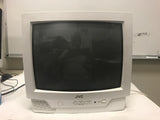 JVC Retro gaming 13" White CRT Monitor C13911 w/mono speaker