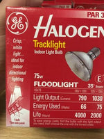 NEW General Electric Halogen Tracklight GE Par 30 75W LOT of 4