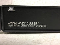 Inline 3552R High Resolution RGBHV Switcher Video/S-Video 6-Input