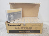 NEW Lot of 10 Panasonic AJ-P33MP DVCPro Digital Video Cassette