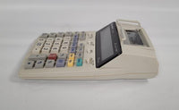 Sharp EL-1750V Calculator 2 Color Print 12 Digit no power cord