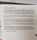 Vintage IBM Disk Operating System Version 3.00 6322666 May 1984