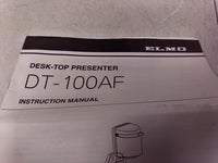 Elmo DT-100AF Portable Desktop Presenter