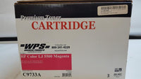 NEW Premium Toner WPS C9733A Magenta for HP Color Laserjet 5500 dn dtn