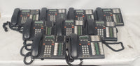 Lot of 9 Nortel Networks NT8B27JAAA Office Corded Business Phone Charcoal