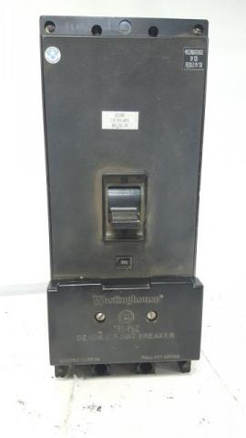 Westinghouse K3200P Circuit Breaker 200 Amp 600 Volt
