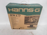 NEW Hanns G HW173ABB HSG1044 17" LCD Computer Monitor Black
