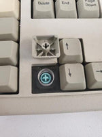 Vintage Leading Edge BTC-5369 DIN Mechanical Keyboard Green Switches Sliders