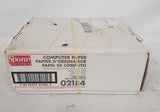 Sparco 02184 9.5x11 Tractor Feed Dot Matrix Computer Paper 1000 Sheets
