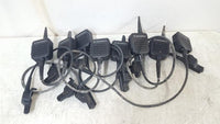 Lot of 8 Motorola NMN243B Remote Radio Speaker Microphone Antennae Issue