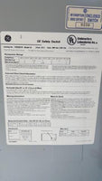 GE General Electric TH3361R Model 10 30 Amp 600 Volt Heavy Duty Safety Switch