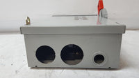 GE General Electric TH3361R Model 10 30 Amp 600 Volt Heavy Duty Safety Switch